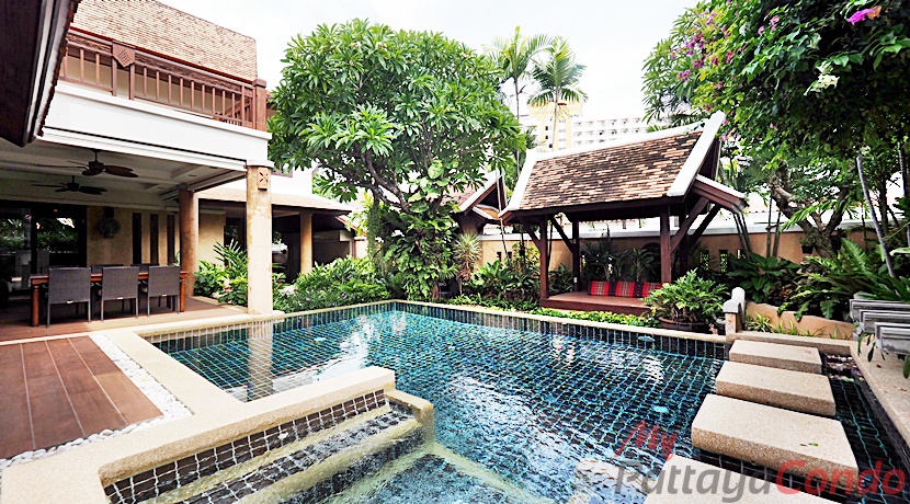 Chateau Dale Thai Bali Pool Villas Jomtien House For Sale - 