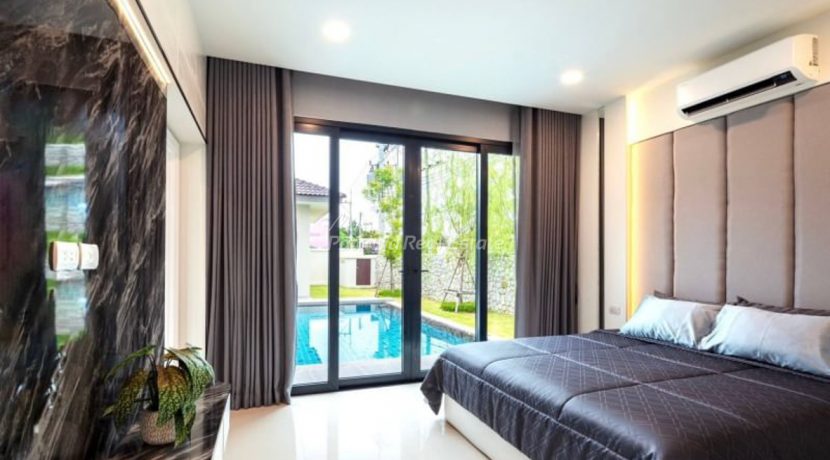 Garden Ville 8 House Pattaya For Sale & Rent 3 Bedroom with Private Pool Views - HEGV801