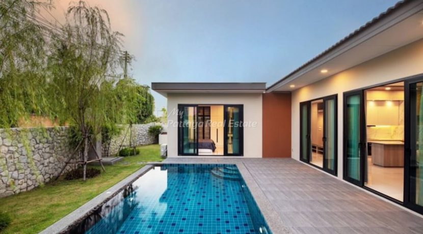 Garden Ville 8 House Pattaya For Sale & Rent 3 Bedroom with Private Pool Views - HEGV801