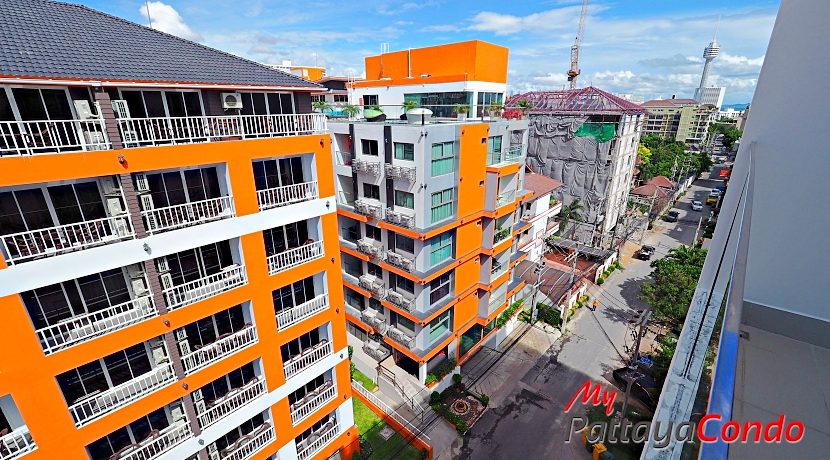 Sunset Boulevard 2 Condo Pattaya For Sale & Rent 1 Bedroom with City Views - SUNBII33
