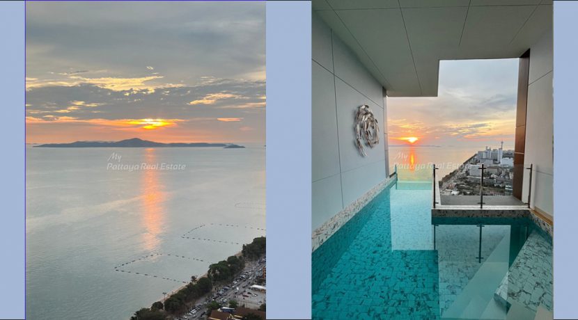 Copacabana Beach Jomtien Condo Pattaya For Sale & Rent 1 Bedroom With Sea Views - COPAC14