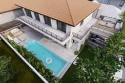 Majestic Residences House For Sale in Pratumnak Hill 4 Bedroom With Private Pool - HPMJT02