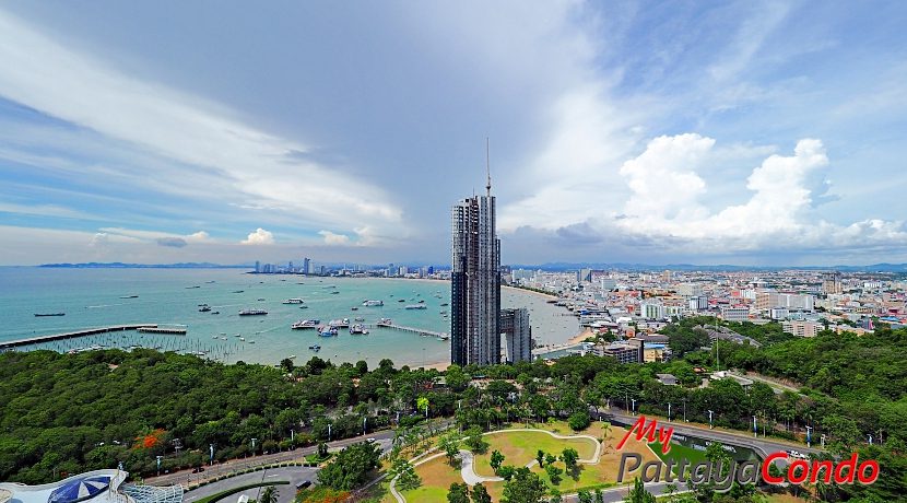 Sky Residence Pattaya For Sale & Rent 2 Bedroom With Pattaya Bay Views - AMR18