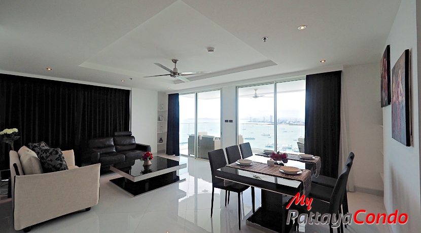 Sky Residence Pattaya For Sale & Rent 2 Bedroom With Pattaya Bay Views - AMR18