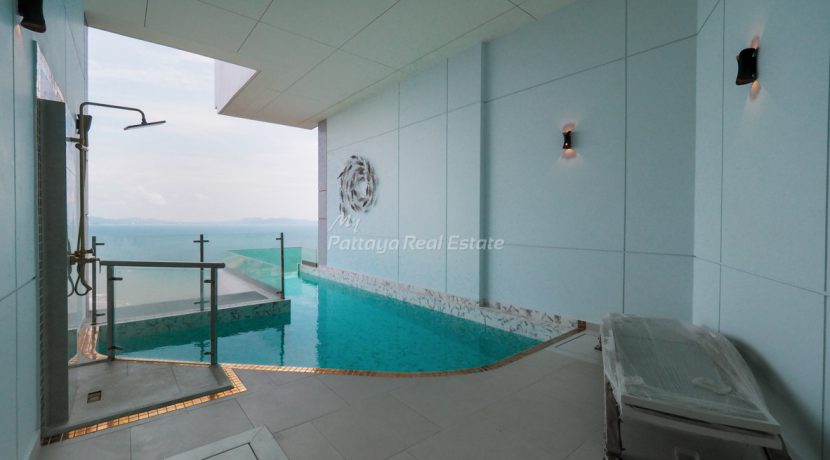 Copacabana Beachfront Condo Jomtien Pattaya For Sale & Rent 1 Bedroom With Private Pool - COPAC17