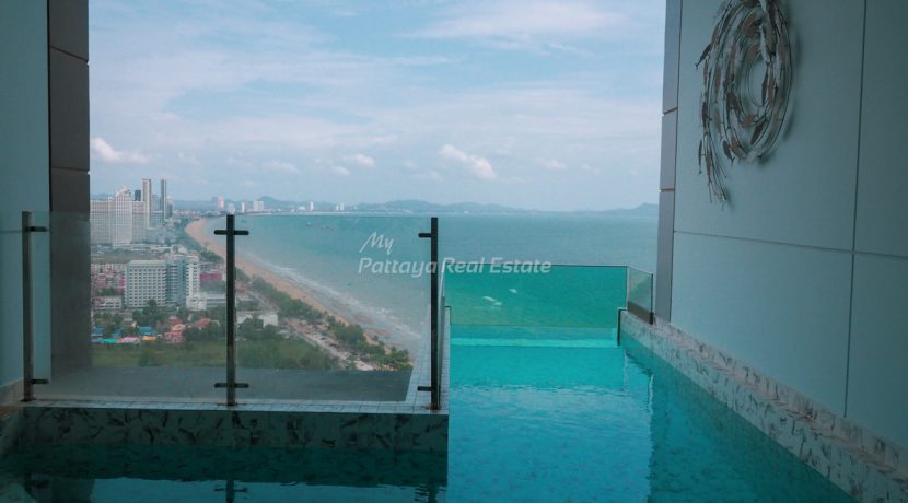 Copacabana Beachfront Condo Jomtien Pattaya For Sale & Rent 1 Bedroom With Private Pool - COPAC17