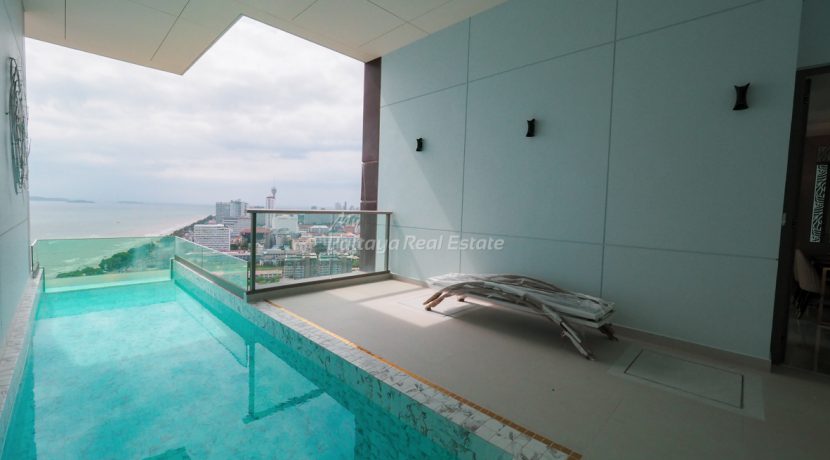 Copacabana Beachfront Condo Pattaya For Sale & Rent 1 Bedroom With Private Pool - COPAC16