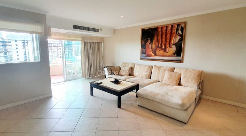 Executive Residence Pattaya For Sale & Rent 1 Bedroom With Partial Sea & Pool Views - EXTHREE05