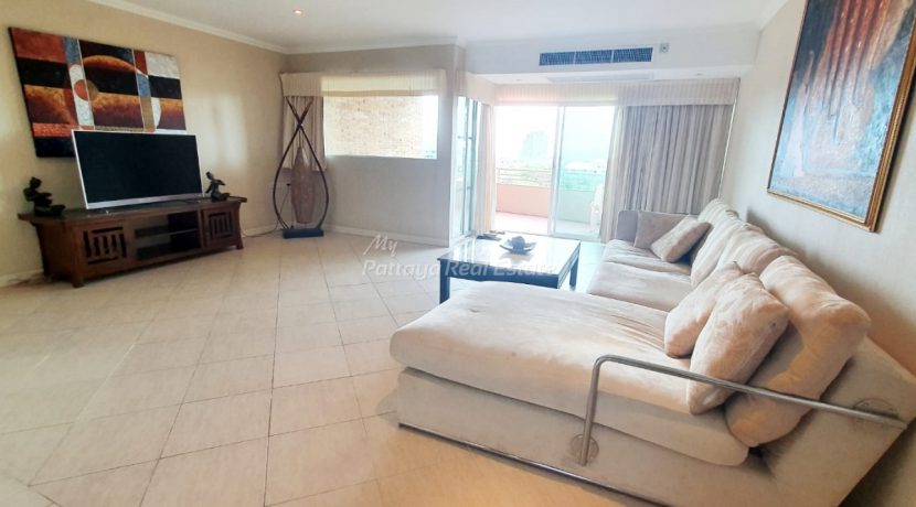 Executive Residence Pattaya For Sale & Rent 1 Bedroom With Partial Sea & Pool Views - EXTHREE05