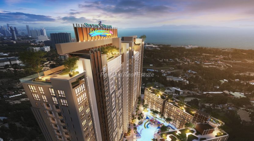 Seven Seas Le Carnival Condo Pattaya Jomtien For Sale & Rent