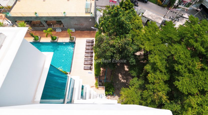 The Cliff Condominium Pattaya For Sale & Rent 2 Bedroom With Partial Sea Views - CLIFF145