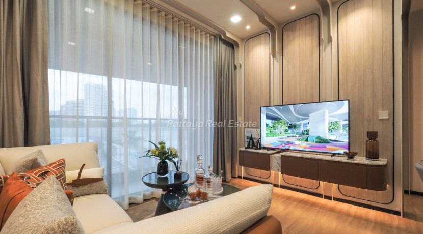 Aquarous Jomtien Pattaya Condo For Sale & Rent 1 Bedroom with City Views - AQR02