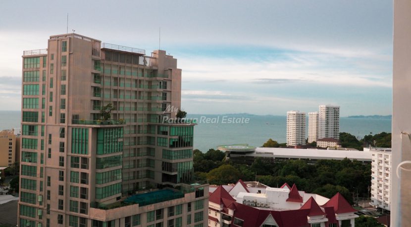 The Cliff Residence Pattaya For Sale & Rent Studio With Sea Views - CLIFF148