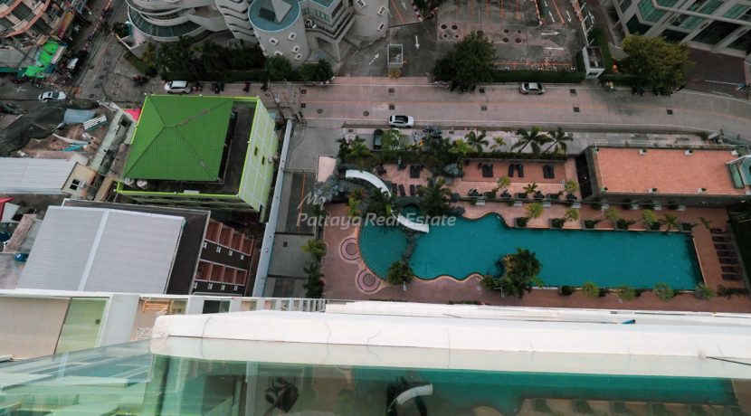 The Cliff Residence Pattaya For Sale & Rent Studio With Sea Views - CLIFF148