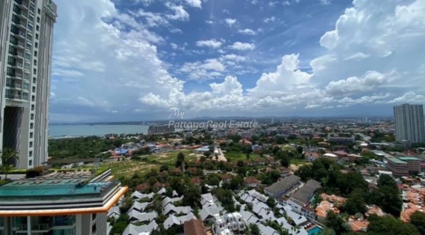 The Riviera Wong Amat Condo Pattaya For Sale & Rent Studio With Partial Sea Views - RW71