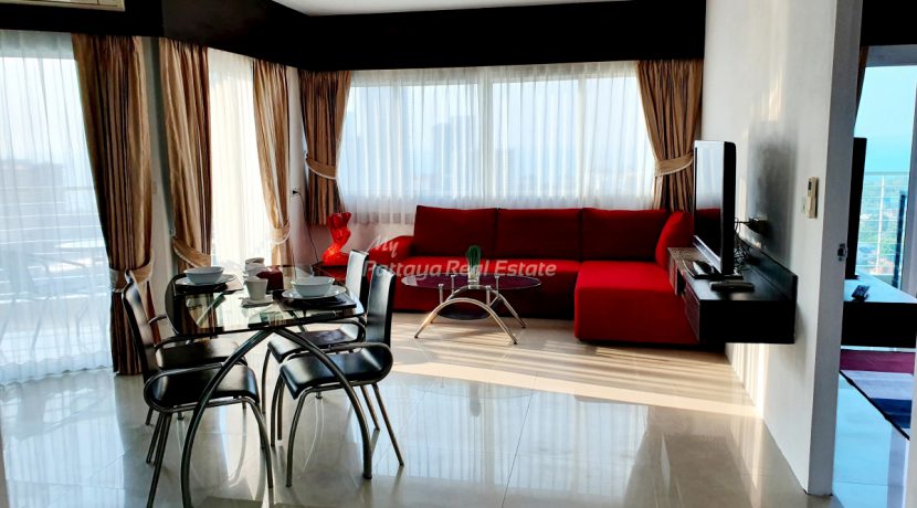 A D Hyatt Wong Amat Condo Pattaya For Sale & Rent 1 Bedroom With Sea Views - AD12