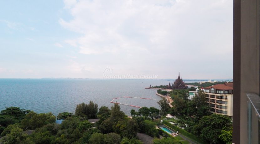 Baan Plai Haad Condo Pattaya For Sale & Rent 1 Bedroom With Sea & Sanctuary Of Trust Views - BPL27