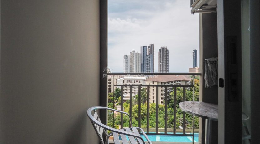 Lumpini Ville Naklue Wong Amat Condo Pattaya For Sale & Rent 1 Bedroom With Pool & Partial Sea Views - LUMW05