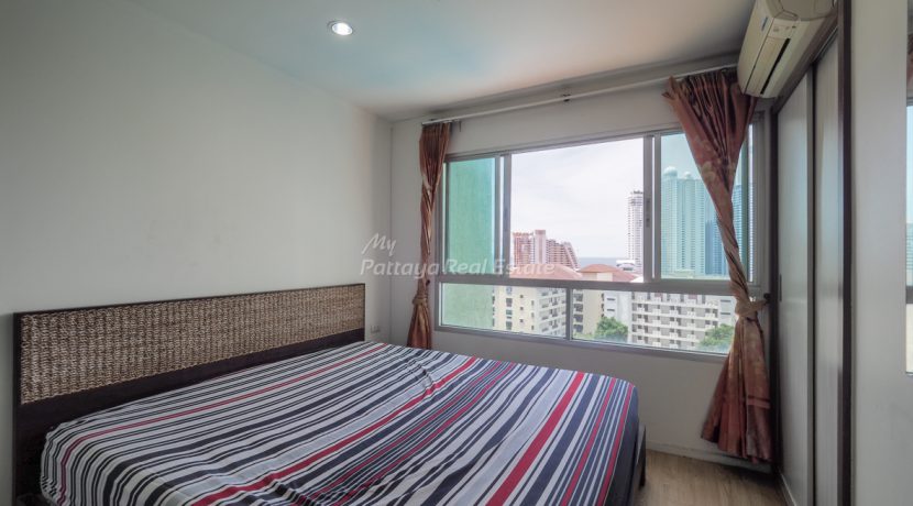 Lumpini Ville Naklue Wong Amat Condo Pattaya For Sale & Rent 1 Bedroom With Pool & Partial Sea Views - LUMW05