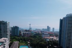 Sky Residences Pattaya For Sale & Rent 1 Bedroom With Partial Sea Views - AMR114