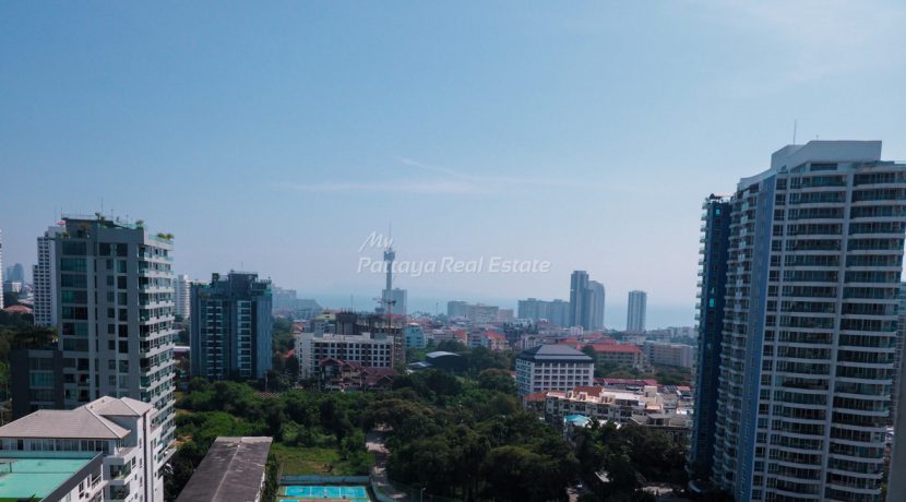 Sky Residences Pattaya For Sale & Rent 1 Bedroom With Partial Sea Views - AMR114