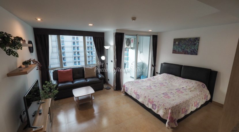 The Cliff Condominium Pattaya For Sale & Rent Studio With Partial Sea Views - CLIFF149N