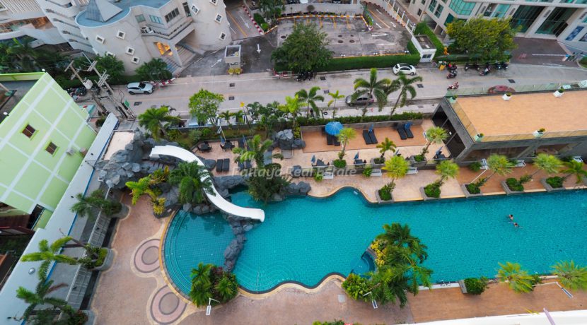 The Cliff Condominium Pattaya For Sale & Rent Studio With Partial Sea Views - CLIFF149N