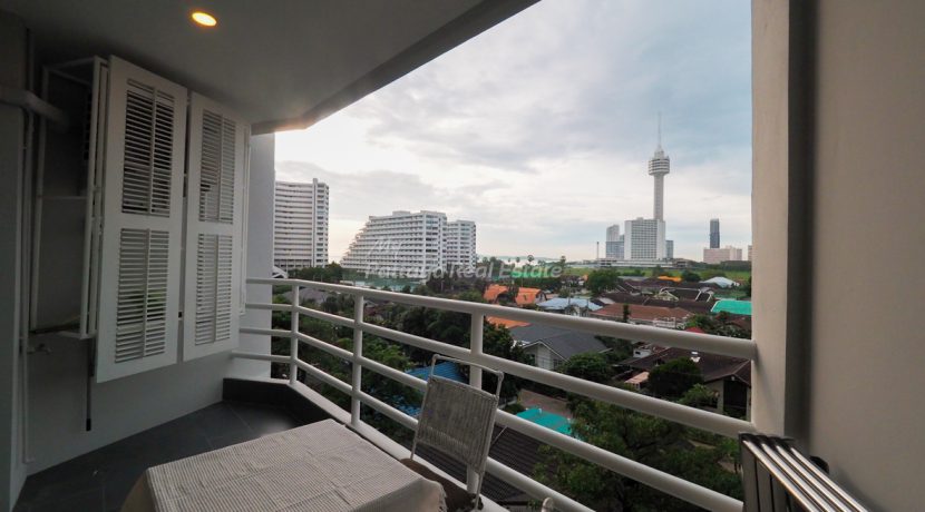 View Talay 5 Jomtien Condo Pattaya For Sale & Rent Studio With Partial Sea Views - VT5D09