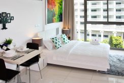 Wong Amat Tower Condo Pattaya For Sale & Rent Studio With Sea Views - WT41