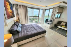 Wong Amat Tower Condo Pattaya For Sale & Rent Studio With Sea Views - WT42