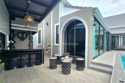 Living 36 Pool Villa House For Sale 3 Bedroom With Private Pool in East Pattaya - HELV01