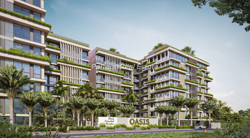 Siam Oriental Oasis Condominium Pattaya For Sale & Rent Exterior 2