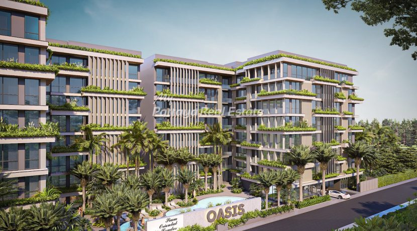 Siam Oriental Oasis Condominium Pattaya For Sale & Rent Exterior 3