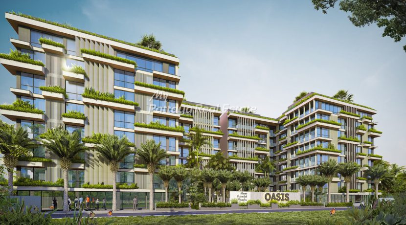 Siam Oriental Oasis Condominium Pattaya For Sale & Rent Exterior 4