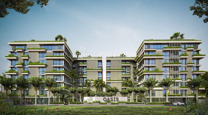 Siam Oriental Oasis Condominium Pattaya For Sale & Rent Exterior 6