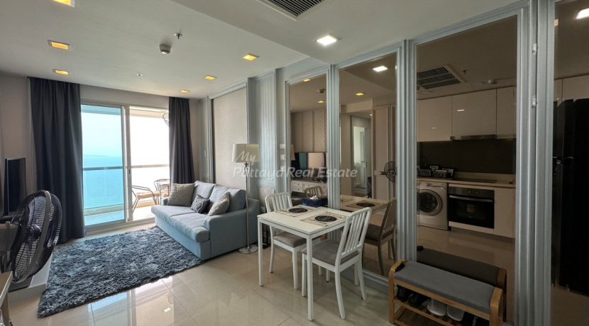 The Palm Wong Amat Condo Pattaya For Sale & Rent 1 Bedroom With Sea Views - PLM62