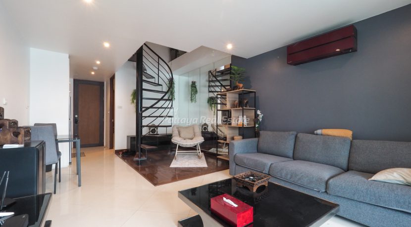 Diamond Suites Resort Condo Pattaya For Sale & Rent Duplex 1 Bedroom With Pool Views - DS34R