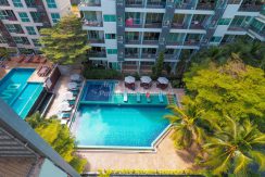 Diamond Suites Resort Condo Pattaya For Sale & Rent Duplex 1 Bedroom With Pool Views - DS34R