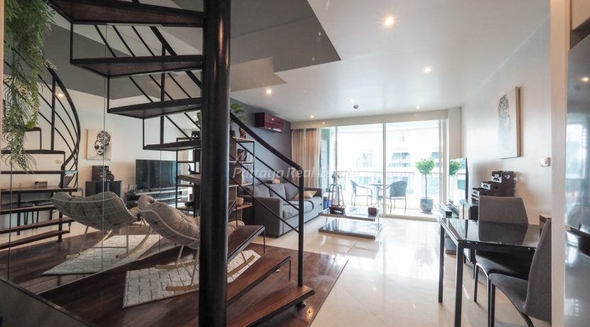 Diamond Suites Resort Condo Pattaya For Sale & Rent Duplex 1 Bedroom With Pool Views - DS34R