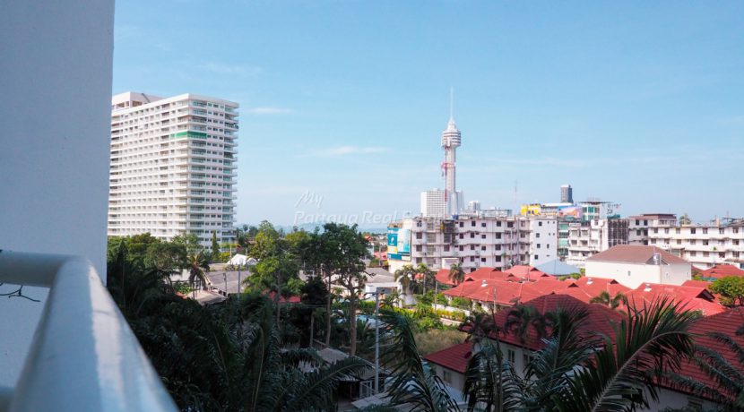 View Talay 2 Condo Pattaya For Sale & Rent Studio With City & Partial Sea Views - VT2A11