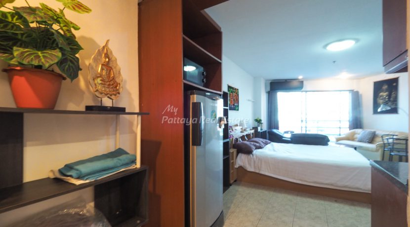 View Talay 2 Condo Pattaya For Sale & Rent Studio With City & Partial Sea Views - VT2A11