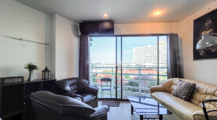 View Talay 2 Condo Pattaya For Sale & Rent Studio With City & Partial Sea Views - VT2A11